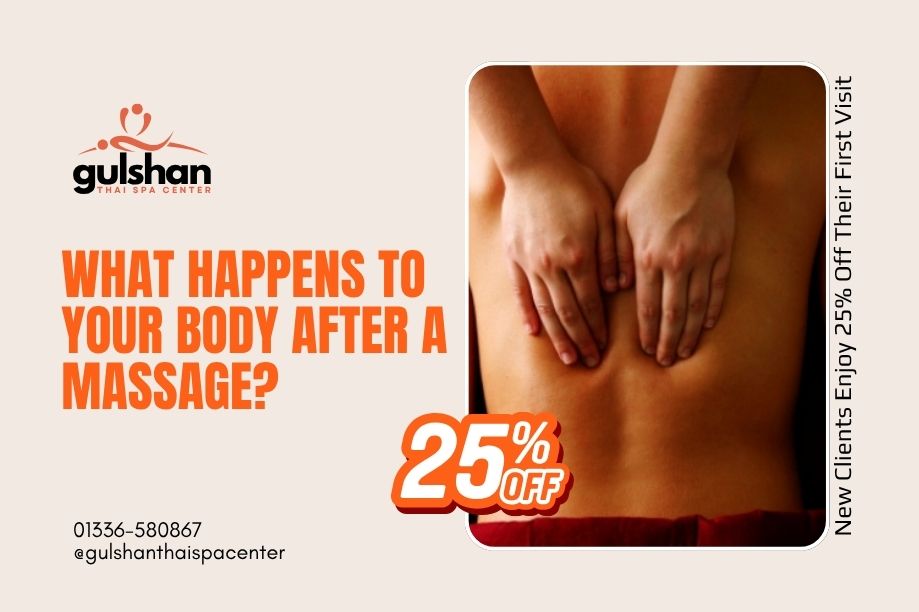 what happens to your body after a massage