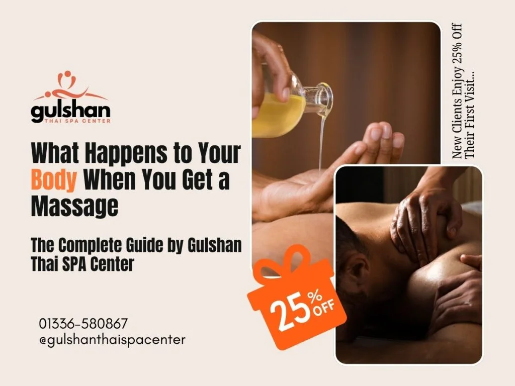 What Happens to Your Body When You Get a Massage